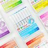 Quick-Drying Acrylic Marker Pen Softhead Art Watercolor Pen Straight Liquid Marker  Calligraphy