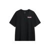 Li Ning T Shirts Men's Black Crew Neck Moderate Straight Fit AHSU361-6