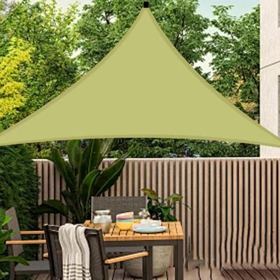 Voile 300cmx300cmx300cm Installation Facile Couverture de Terrasse pour Activités de Plein Air
