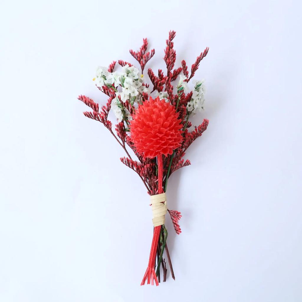Dried Flower Bouquet High-Quality Fingertip Bouquet Greeting Card Decoration Versatile Diy Flower Kit For Diy Projects Event