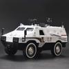 1:24 Opancerzony Stopowy Rydwan 8 Świateł Włączonych 7 Otwórz Drzwi Powrót Do Publicznej Policji Bezpieczeństwa Transporter Oddziału