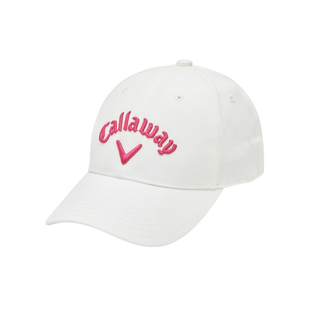 Callaway Cap Basic Cap WM JM 25SS White Pink FR Women's