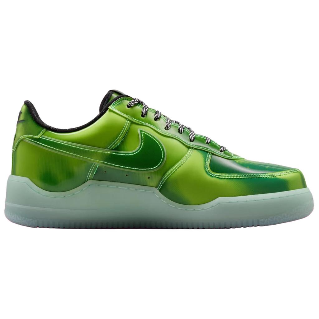 Nike Air Force 1 Low Premium Lebron James - LA Unisex Sneakers White Voltage-Green Multi-Color-Black-Chlorophyll IQ5368-300