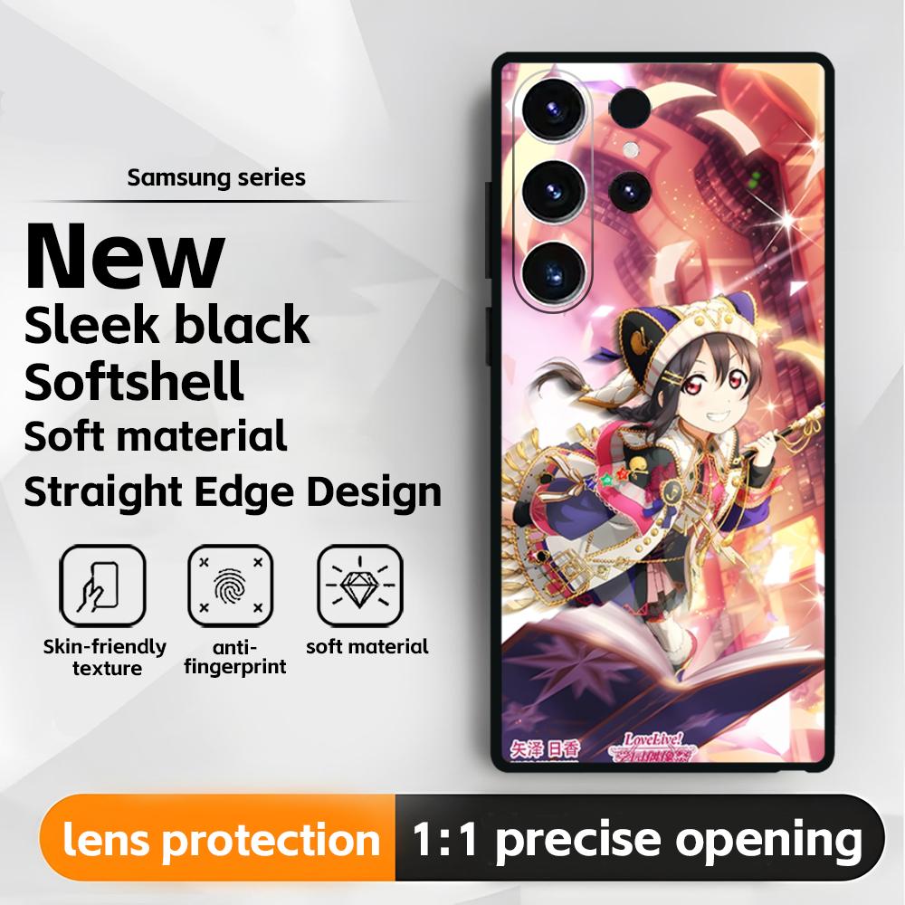 Love Live! School Idol Project  Phone Case For Samsung Galaxy S25 S24 S23 S22 S21 S20 Plus Ultra Note20 Soft Black
