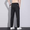 New summer thin casual pants men's loose straight small feet trend versatile long pants men