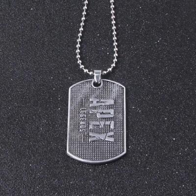 Game Apex Legends Dog Tag Necklace Pendants For Women Men Antique Metal Necklace Jewelry Accessories