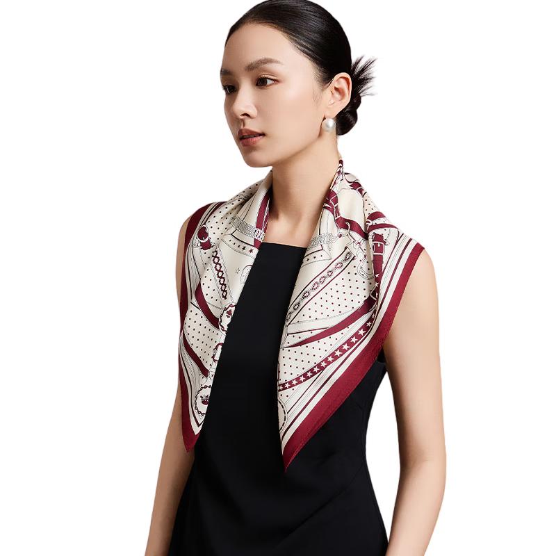 Shanghai Story 100% Mulberry Silk Scarf