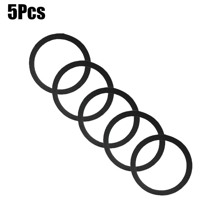 5Pcs Universal Magnetic Metal Plate Ring For Magsafe Wireless Charger Iron Sheet Sticker Magnet Car Phone Holder Accessories