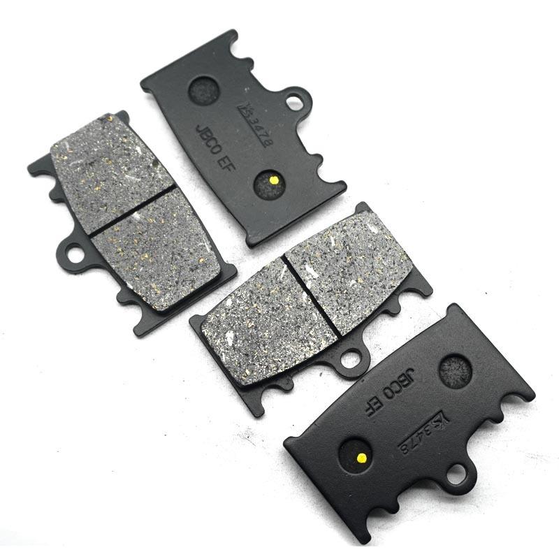 Motorcycle Front Rear Brake Pads Disc Kit Parts For SUZUKI GSR400 2006- GSR400A ABS 2007-2017 GSR600 2006-2010 GSR 600 400