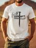 Soft  Crew Neck Short Sleeve T-Shirt for Men - Comfortable, Breathable, and Stylish for Summer, Spring, and Fall Seasons