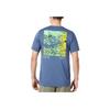 Nike Logo Print Breathable Sports Casual Short Sleeve T-Shirt Men Tops Blue FJ2372-491