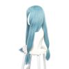 Jujutsu Kaisen Mahito Cosplay Wig Blue Heat Resistant Synthetic Hair Double Braid Costume Wig Props
