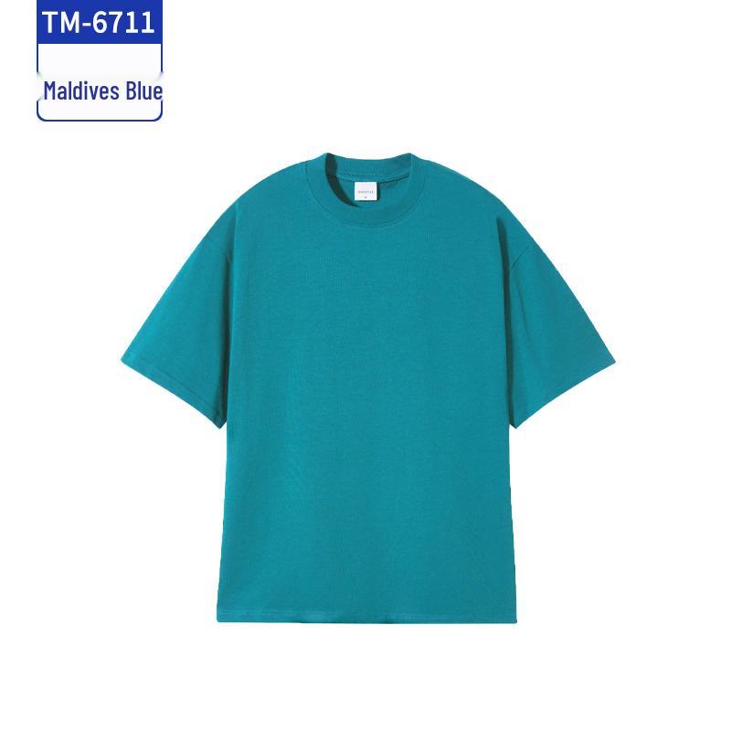 Summer Trendy Custom Workwear & Club Dance T-Shirt - Drop Shoulder Uniform for Group Activities