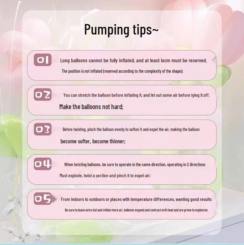 260 Non-Toxic Long Balloons for Kids' Party Decorations - Magic Thickened DIY Bouquet for Birthday Layouts