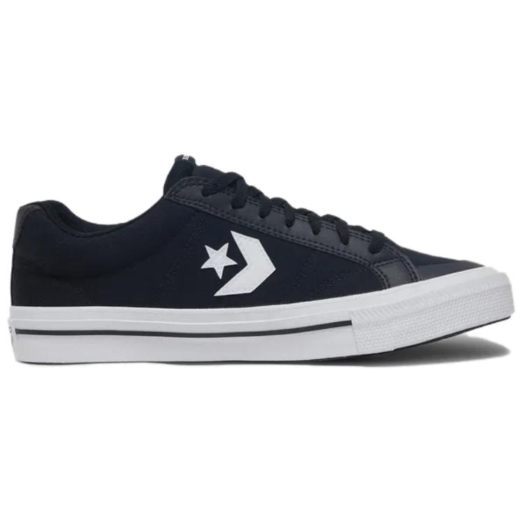 Converse Sport Casual Anti Slip Wear Resistant Low Top Skateboard Shoes Unisex Black