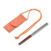 Folded Chopsticks with Storage Pouches Wood Handle Creative Shape Chopsticks for Easy Carrying