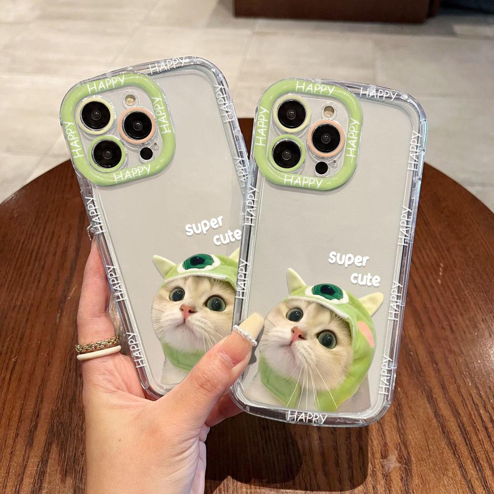 Etui na telefon komórkowy dla iPhone 11 13 XR 15 Pro Max 12 14 Pro Max etui iPhone 16 7 Plus 8 Plus XS Max Wzór kreskówkowy Ochrona przed upadkiem Wstrząsoodporne