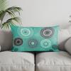 Home Decor Geometric Pattern Yellow Pillowcase Suitable For Sofa Bedroom Car Pillow Cover Cushion Rectangular Back Cushion