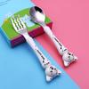 Ru Han Stainless Steel Puppy Cutlery Set