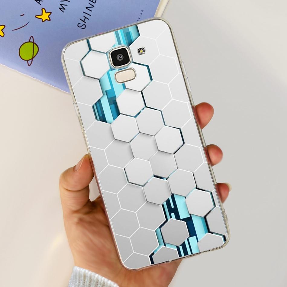 For Samsung Galaxy J6 J6+ 2018 Phone Case Samsung J 6 J6 Plus SM-J600F J610G Fashion Cool Pattern Soft Silicone TPU Cases