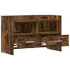 TV Stand 71.5 x 33 x 47 cm Smoked Oak Particleboard