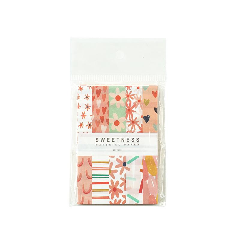 Yoofun 10Deisgn 50 Pcs/Lot Source Material Paper For Scrapbooking Deco Memo Innovative Memo pads
