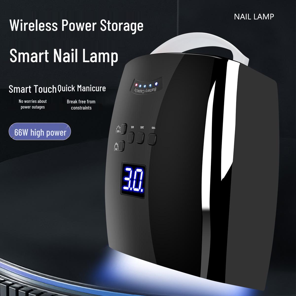 

S10 Wireless Rechargeable LED Nail Lamp & Dryer