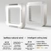 Intelligent Dimming Lighting Fan Household Energy Saving Bladeless Ceiling Fan Light 6 Speed Frequency Conversion Fan Lamp