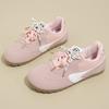 Fashion Fashion Faux Suede Sneakers Women Spring Autumn Mix Color Lace Up Sports Shoes Woman Lightweight Walking Vulcanize Shoes Female