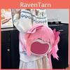 Plush Backpack For Girls With Cartoon Print And Breathable Design