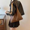 Stylish and simple large capacity 2025 retro new trend casual shoulder tote bag bag women