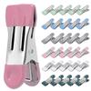 ?10Pcs Stainless Steel Clothespins Laundry Clothes Pegs Pants Hanger Portable Hanging Clothes Clips Closet Clothes Organizer