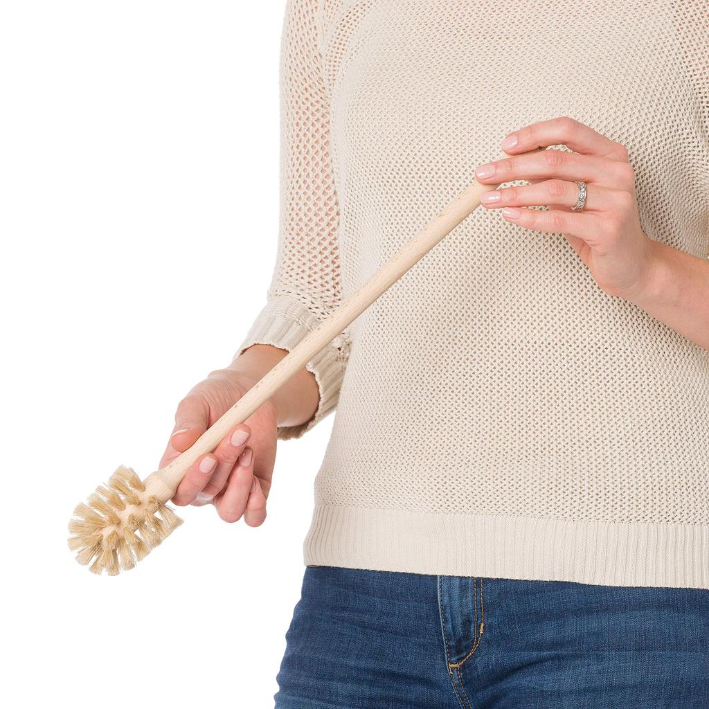 Kartáč na lahve s mlékem Redecker (Dlouhá/Koňské žíně/42 cm)