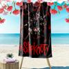 Slipknot's Dark Star Symbolism beach towel Beach towel for vacation photos Portable for travel swim Absorbent bath towel seaside printing beach towel