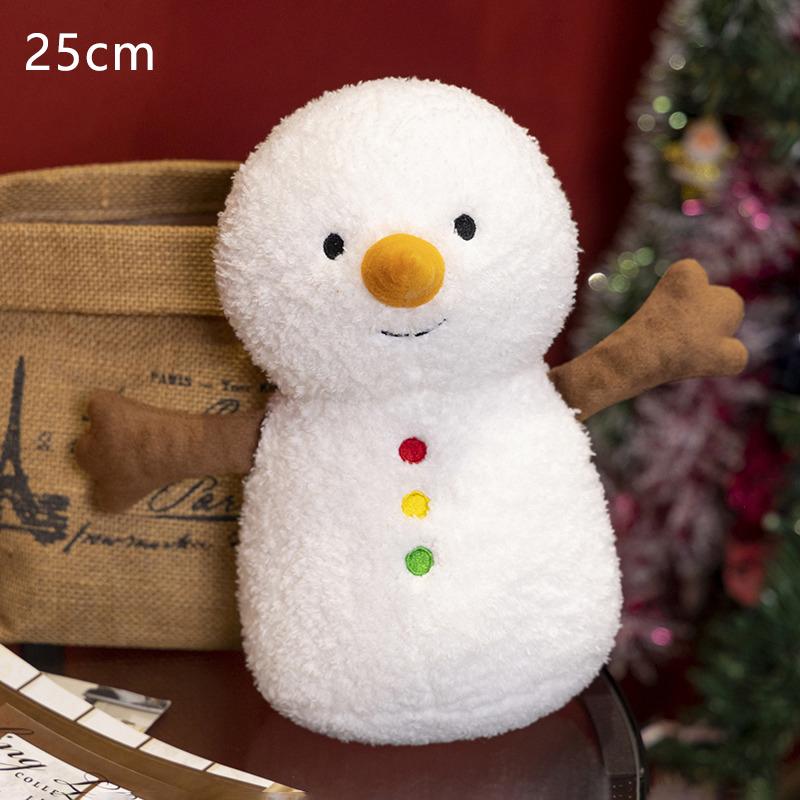 Christmas Decoration Toys Cute Gingerbread Man Plushie Toy Doll Cartoon Soft Anime Toy Pillow Home Decor Kids Gift