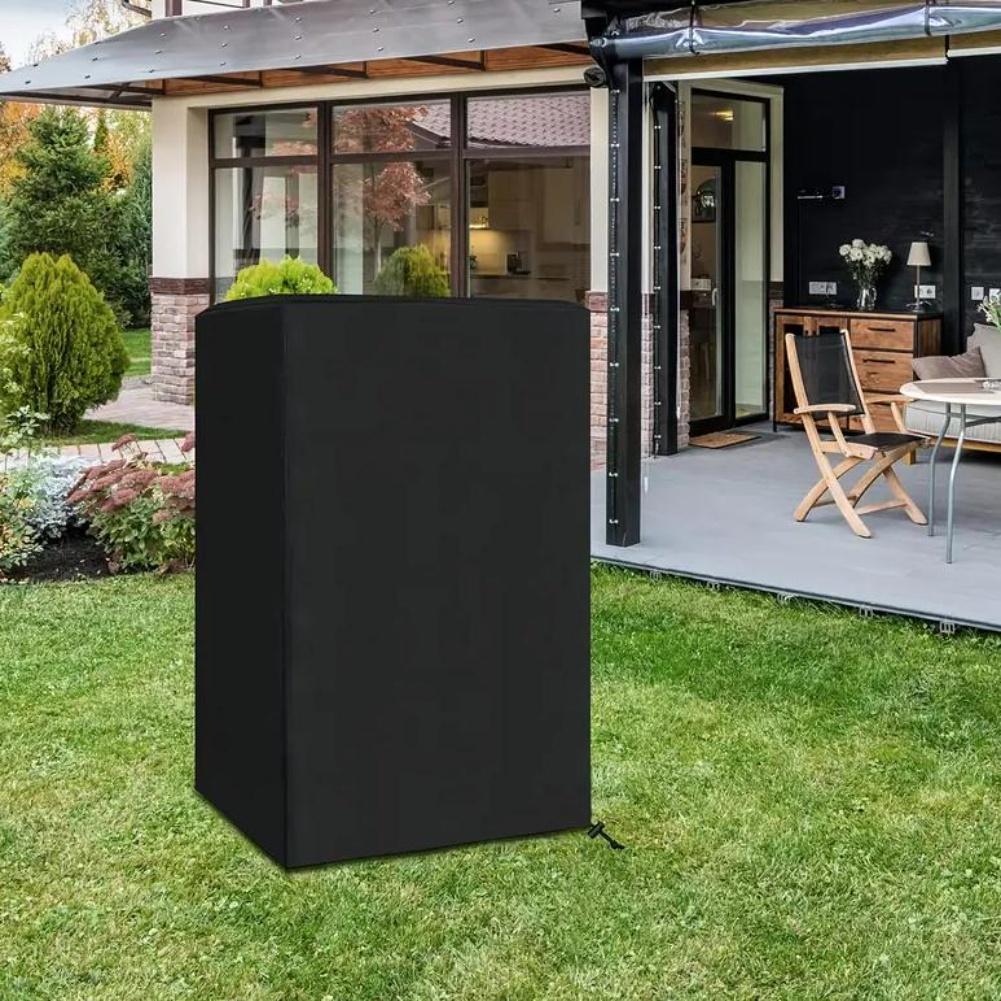 Portable Air Conditioner Dust Cover with 420D Oxford Cloth and Adjustable Strap to Prevent Wind Uplift and Protect Unit