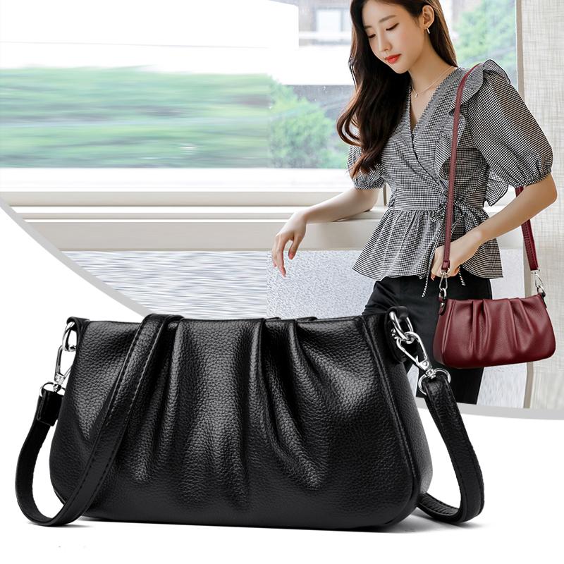 Stylish Women Handbag Multiway Shoulder Crossbody Bag PU Leather Purse for Ladies Girls Work School Travel Shopping Lightweight