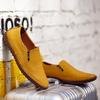 Herren Übergröße Formelle Leder Slipper Loafers - Grenzüberschreitende Lässige Rindsleder Slipper