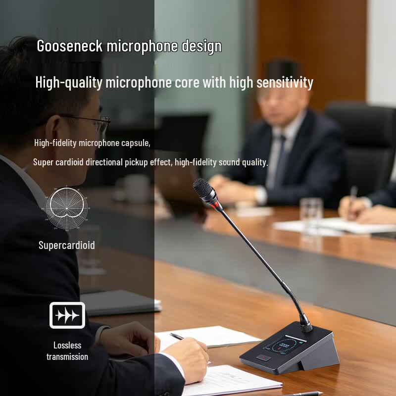 KRFIONTU Wireless Gooseneck Conference Microphone Delegate Unit (CN Version)