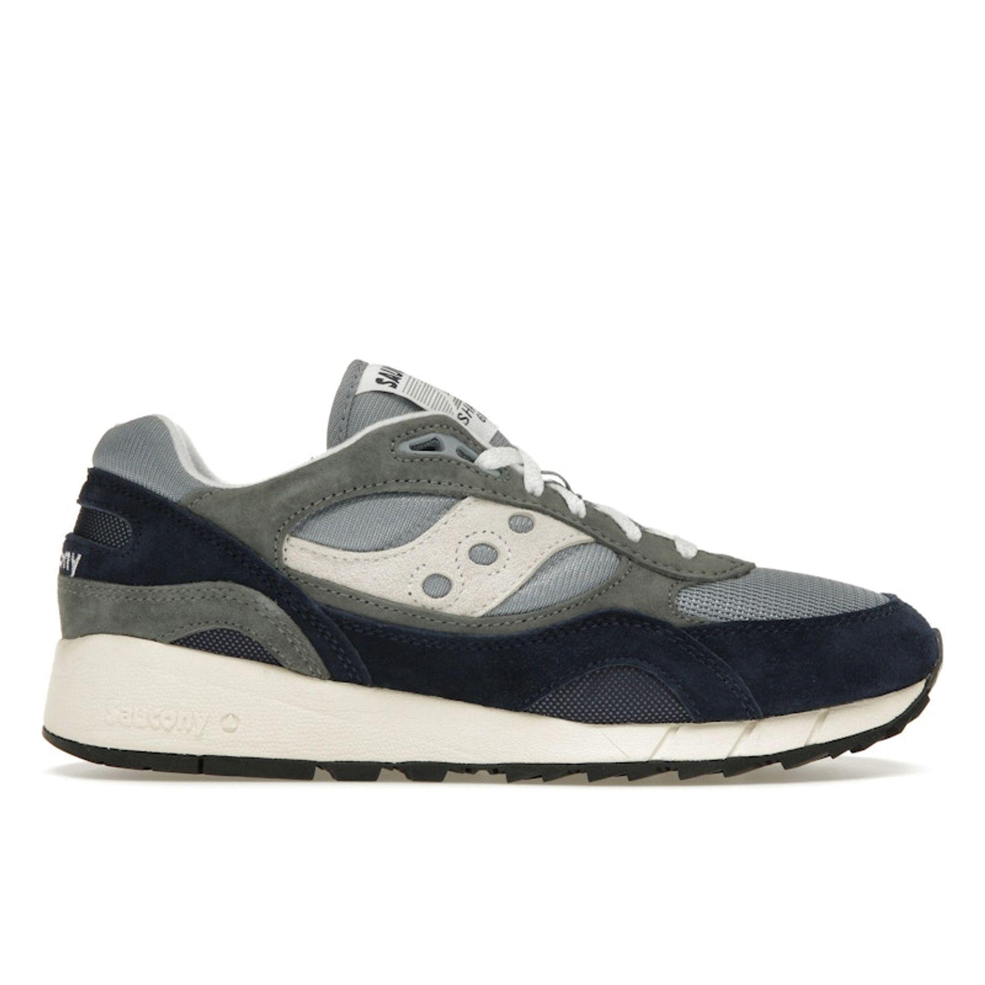 Saucony Shadow 6000 Unisex Grey Navy Retro Running Shoes S70441-57 42