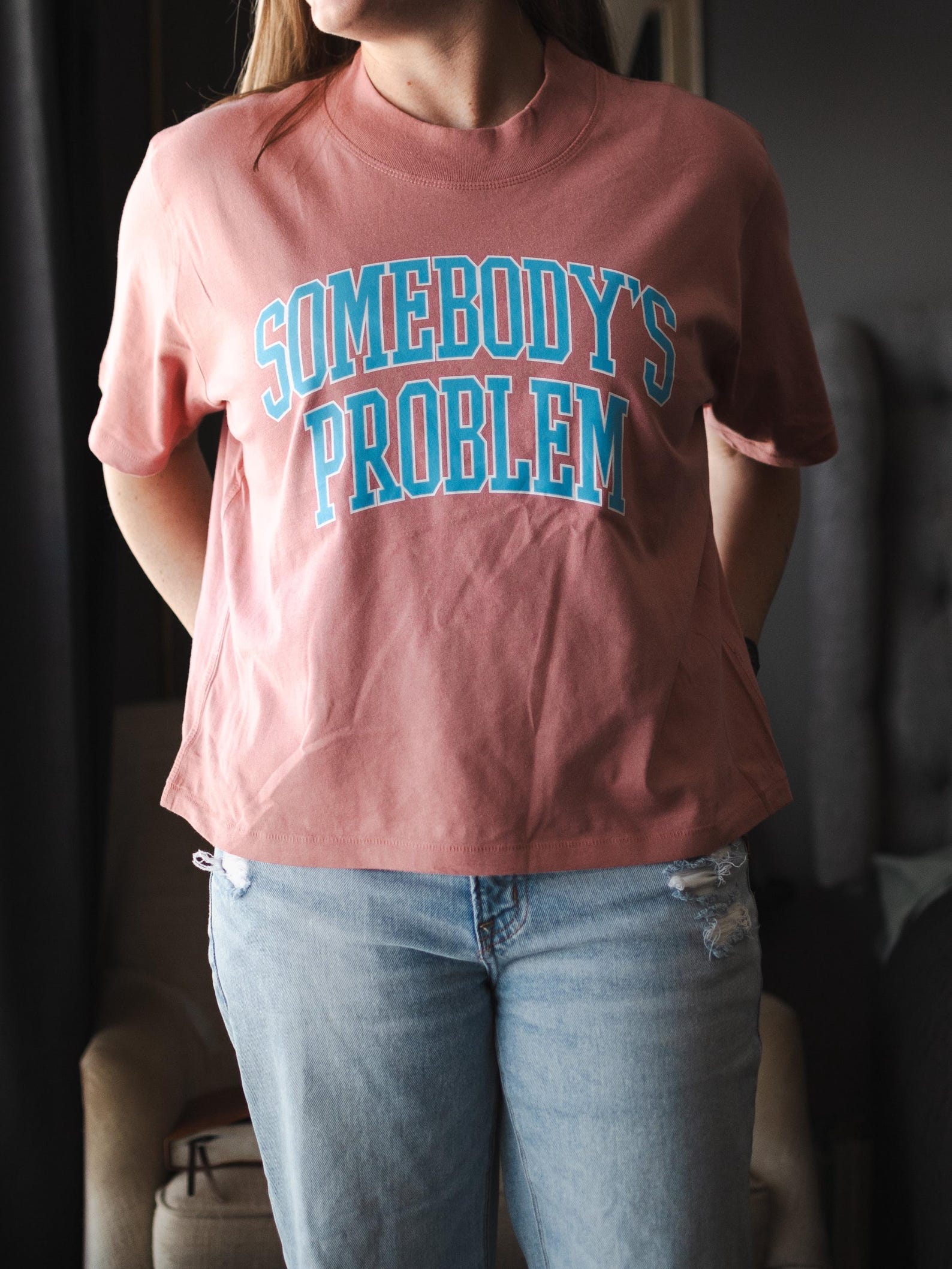 Somebody s Problem | Boxy T-Shirt | Ruby s Rubbish® S