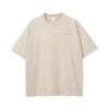 New Men's Retro Casual T-Shirt - Street Style Cotton Washed Short Sleeve