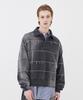 IEY Cutting Collar Sweatshirt Charcoal