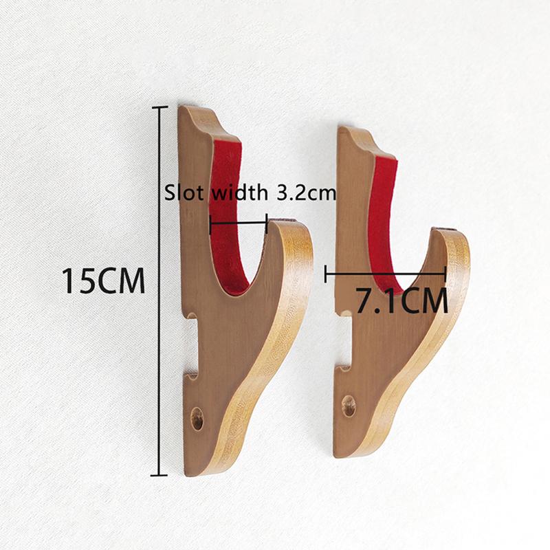 2pcs Adjustable Display Racks Wall Mounted Wooden Sword Stand Holder Hanger Knife Cosplay Wand Sword For Samurai Rack