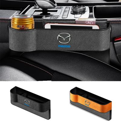 Multifunction Leather Car Seat Gap Storage Box Bag Organizer for 3 Bk Bl 323 Axela Atenza CX-3 CX-4 CX5 CX-7 Accessories