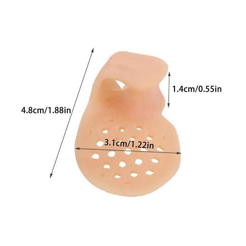 1 Pair Of Toe Orthotics Protector Interphalangeal Separator Foot Care Tools