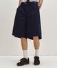 Sekeonmonollogeu Bermuda Twill Cotton Shorts [Navy]_Sept066Navy