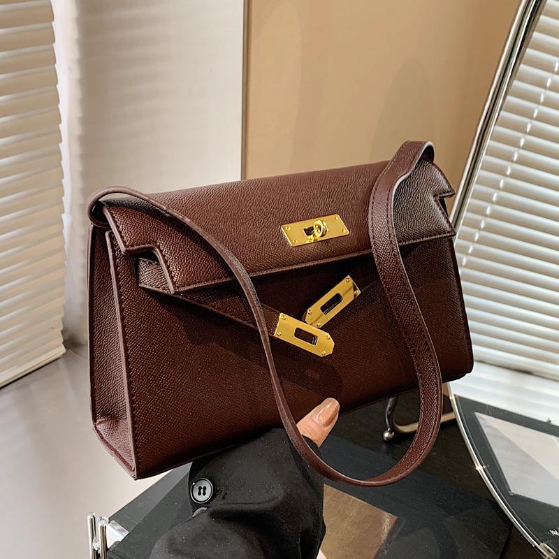 

Зимняя однотонная текстурная модная сумка 2024: Повседневная, через плечо и на плечо хаки