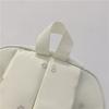 Floral Print Backpack with Front Pocket and Side Pockets