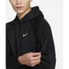 Nike TherMafit Pullover Fitness Hoodie M   Black White  Dq4835 010